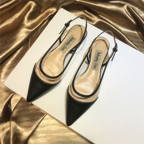 casual fashion female designer black white leather point finger slingswedding shoes vvzb
casual fashion female designer black white leather point finger slingswedding shoes vvzb