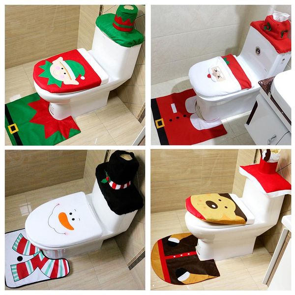 3шт набор ванной christmastoilet foot pad покрытие места рождественские украшения стульчак обложка и ковер комната xmas аксессуары jllvcg
3шт набор ванной christmastoilet foot pad покрытие места рождественские украшения стульчак обложка и ковер комната xmas аксессуары jllvcg