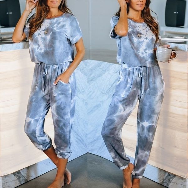 fashion short sleeve overalls lounge wear women summer home jumpsuits casual lace up sports rompers long pocket playsuit y200904, Black;white
fashion short sleeve overalls lounge wear women summer home jumpsuits casual lace up sports rompers long pocket playsuit y200904, Black;white