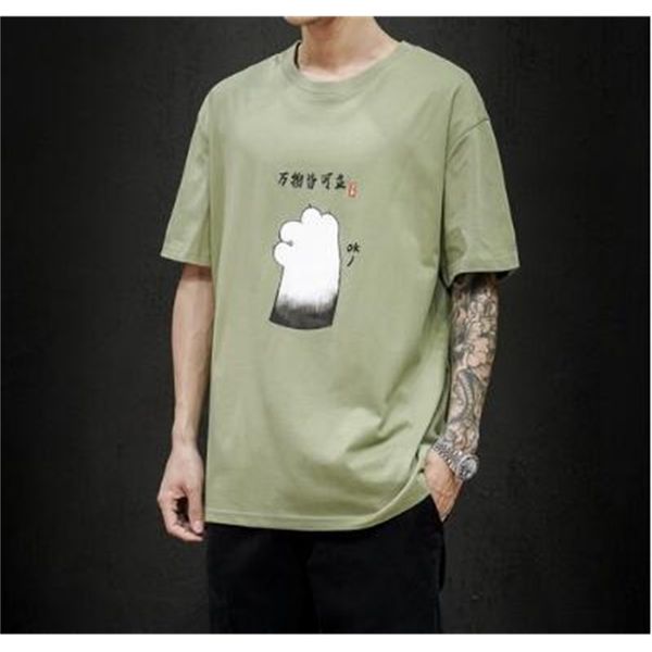 new t-shirt summer fashion cute animal printed short sleeve clothing for men gs01pz o6sf, White
new t-shirt summer fashion cute animal printed short sleeve clothing for men gs01pz o6sf, White