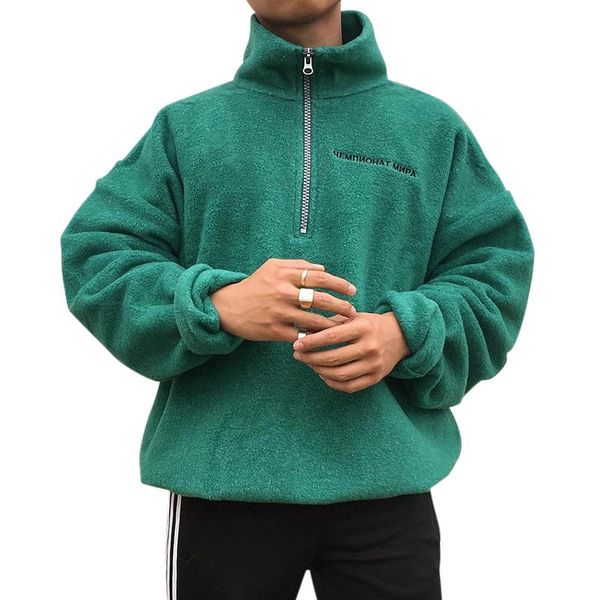 2020 men sweatshirts wool sweater zipper collar casual pullover cotton long sleeve clothing solid coat dropshopping, White;black
2020 men sweatshirts wool sweater zipper collar casual pullover cotton long sleeve clothing solid coat dropshopping, White;black