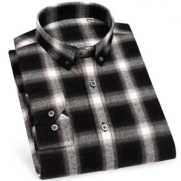 100% cotton long sleeve plaid mens shirt casual button down clothing brand camisa masculina slim fit no-pocket shirt, White;black
100% cotton long sleeve plaid mens shirt casual button down clothing brand camisa masculina slim fit no-pocket shirt, White;black