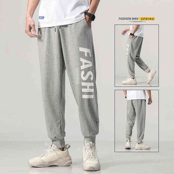 slacks sport pants men'pants men's korean fashion loose work clothes casual summer versatile brand sports drawstring leggings, Black
slacks sport pants men'pants men's korean fashion loose work clothes casual summer versatile brand sports drawstring leggings, Black