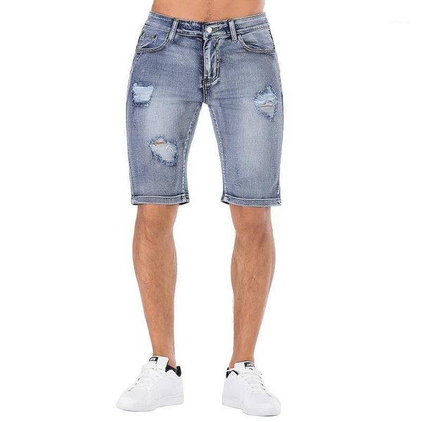 men clothing denim shorts torn summer breeches distressed male stretch knee length vintage short jeans man pantalon1, Blue
men clothing denim shorts torn summer breeches distressed male stretch knee length vintage short jeans man pantalon1, Blue