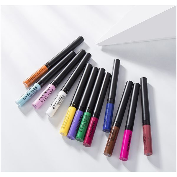 12color matte eyeliner quick dry waterproof liquid eye liner pen women shiny shimmer long lasting eyeliner cosmetic makeup tool bbycbq
12color matte eyeliner quick dry waterproof liquid eye liner pen women shiny shimmer long lasting eyeliner cosmetic makeup tool bbycbq