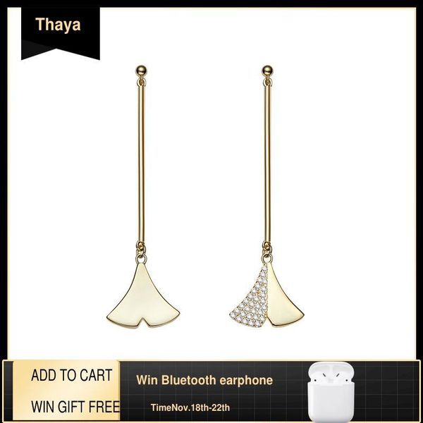 stud thaya genuine s925 silver ginkgo leaf earrings 14k gold plated zircon charms for women girl fine fashion jewelry gift, Golden;silver
stud thaya genuine s925 silver ginkgo leaf earrings 14k gold plated zircon charms for women girl fine fashion jewelry gift, Golden;silver