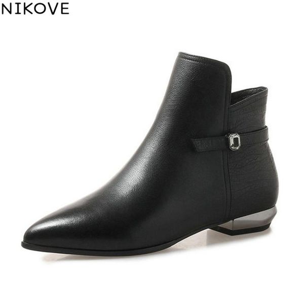 boots nikove 2021 women shoes square heels ankle height increasing low pointed toe autumn woman size 34-42, Black
boots nikove 2021 women shoes square heels ankle height increasing low pointed toe autumn woman size 34-42, Black