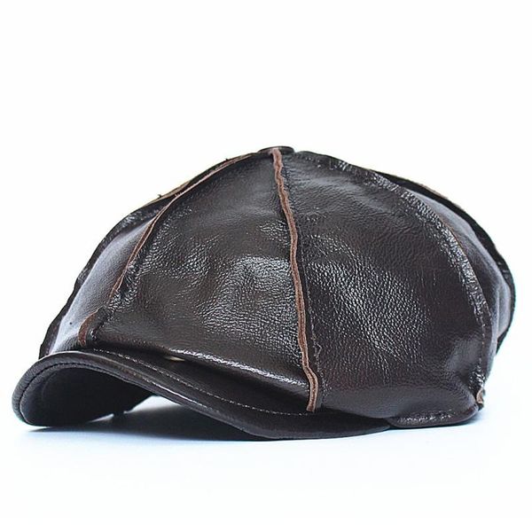 berets genuine leather women men painter hat caps spring summer european and american style cowhide hats winter vintage cap, Blue;gray
berets genuine leather women men painter hat caps spring summer european and american style cowhide hats winter vintage cap, Blue;gray