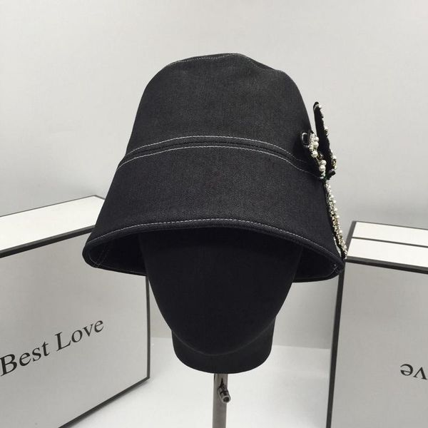 wide brim hats winter bucket hat for women cowboy flat barrel cap fisherman basin female bowknot rhinestone fashion, Blue;gray
wide brim hats winter bucket hat for women cowboy flat barrel cap fisherman basin female bowknot rhinestone fashion, Blue;gray
