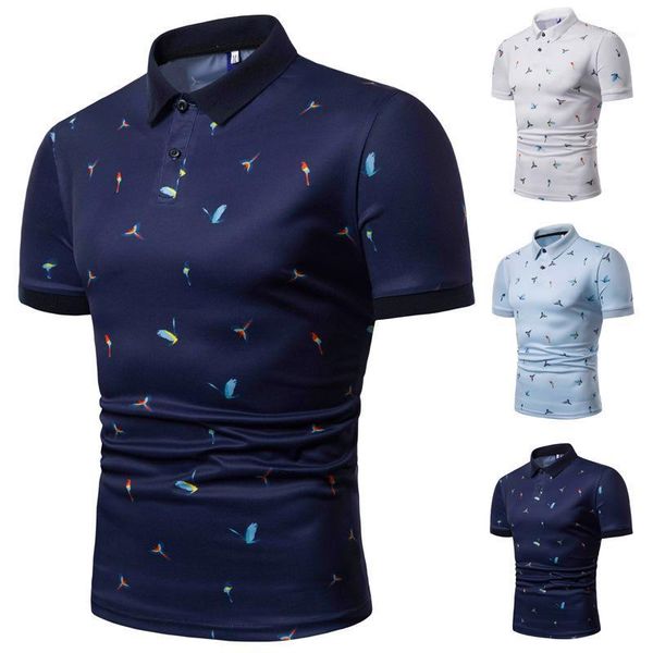 the new summer 2019 short sleeves printed fashion contracted bird man short sleeves1, White;black
the new summer 2019 short sleeves printed fashion contracted bird man short sleeves1, White;black