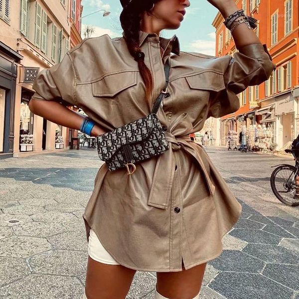 zxqj vintage women elegant pu leather jackets 2021 spring-autumn fashion ladies streetwear coat casual female chic outwear1, Black
zxqj vintage women elegant pu leather jackets 2021 spring-autumn fashion ladies streetwear coat casual female chic outwear1, Black