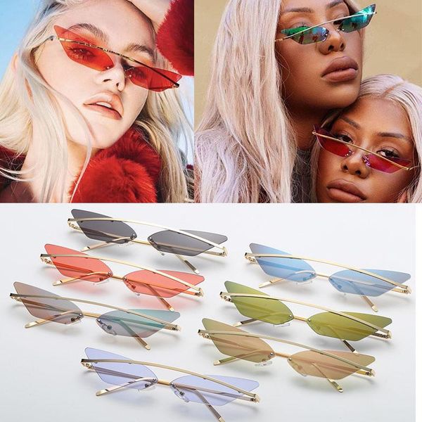mirror steampunk shades for women wholesale sunglasses women trendy metal rimless cat eye sun glasses bulk for female uv400, White;black
mirror steampunk shades for women wholesale sunglasses women trendy metal rimless cat eye sun glasses bulk for female uv400, White;black