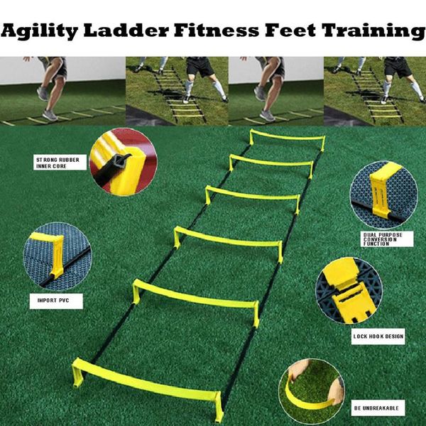 agility speed training ladder fitness ladder carry bag footwork 6 rung combo agility cones fitness football speed
agility speed training ladder fitness ladder carry bag footwork 6 rung combo agility cones fitness football speed