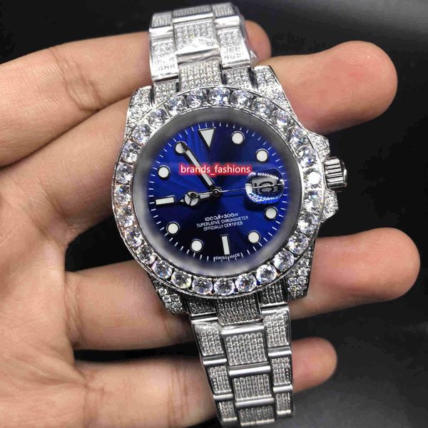 selling men's watches prong set diamond watches silver stainless steel case automatic movement wristwatch, Slivery;brown
selling men's watches prong set diamond watches silver stainless steel case automatic movement wristwatch, Slivery;brown