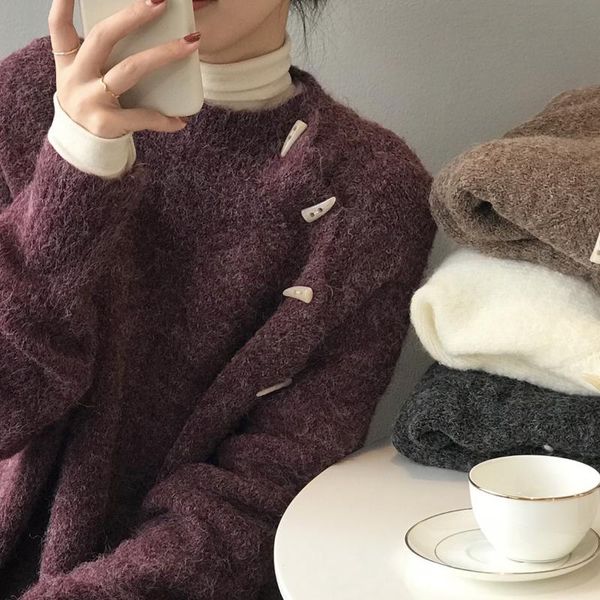 women's sweaters 2021 autumn winter women sweater fashion soild color long sleeve pollover kintted round neck korean style loose female, White;black
women's sweaters 2021 autumn winter women sweater fashion soild color long sleeve pollover kintted round neck korean style loose female, White;black