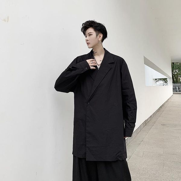 2020 spring new men oversize loose casual long sleeve shirts male japan streetwear suit style shirt jacket outerwear, White;black
2020 spring new men oversize loose casual long sleeve shirts male japan streetwear suit style shirt jacket outerwear, White;black