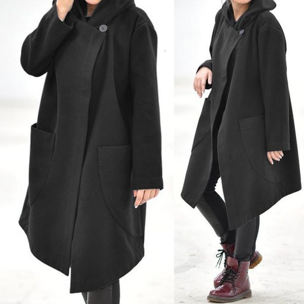 women coats jackets 2020 autumn winter hoodies sweatshirts long hooded casual loose asymmetrical outerwear oversized, Black;brown
women coats jackets 2020 autumn winter hoodies sweatshirts long hooded casual loose asymmetrical outerwear oversized, Black;brown