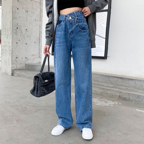 2021 new winter fashion ladies denim pant leisure women pants high waist loose female trousers1, Blue
2021 new winter fashion ladies denim pant leisure women pants high waist loose female trousers1, Blue