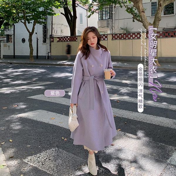 women's wool & blends woman winter coats and jackets 2021 black woolen coat women elegant long jacket plus size korean fashion double b
women's wool & blends woman winter coats and jackets 2021 black woolen coat women elegant long jacket plus size korean fashion double b