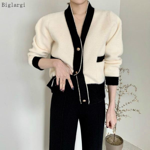women's knits & tees knitted cardigan coat furry sweater women winter autumn ladies casual vintage cardigans korean mujer warm kardigan, White
women's knits & tees knitted cardigan coat furry sweater women winter autumn ladies casual vintage cardigans korean mujer warm kardigan, White