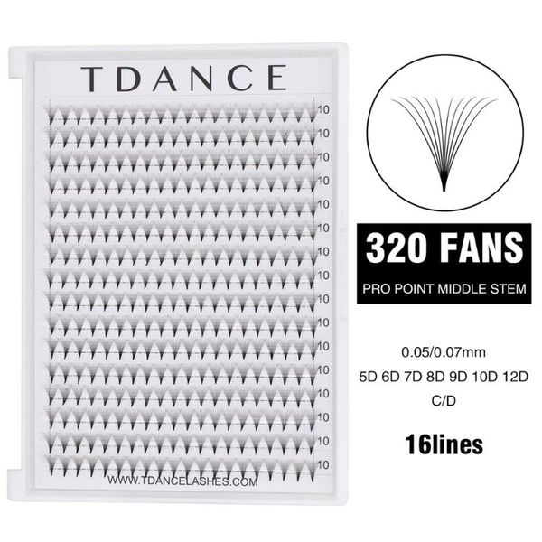 320 fans lashes 16 lines premade volume fans 5d 6d 7d 8d 9d 10d 12d eyelash pro point middle stem faux mink eyelash extensions
320 fans lashes 16 lines premade volume fans 5d 6d 7d 8d 9d 10d 12d eyelash pro point middle stem faux mink eyelash extensions