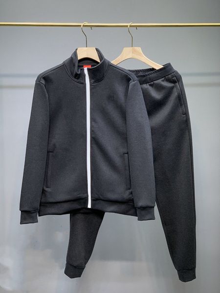 2021 new spring imported mink velvet men embroidery stand-up collar sports casual zipper jacket trousers suit ing, Gray
2021 new spring imported mink velvet men embroidery stand-up collar sports casual zipper jacket trousers suit ing, Gray