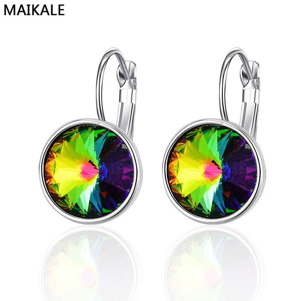 stud maikale classic simple colorful austrian crystal earrings gold copper round for women to send friend gifts, Golden;silver
stud maikale classic simple colorful austrian crystal earrings gold copper round for women to send friend gifts, Golden;silver