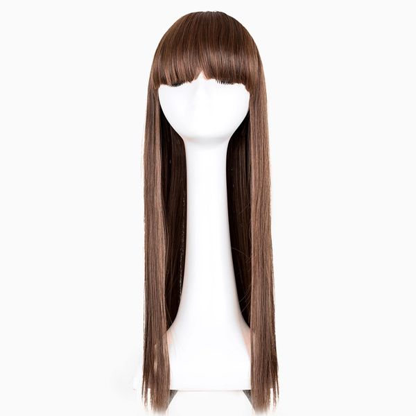 costume accessories flat bangs wig fei-show synthetic long straight light brown hair heat resistant fiber female costume cos-play women hair, Silver
costume accessories flat bangs wig fei-show synthetic long straight light brown hair heat resistant fiber female costume cos-play women hair, Silver
