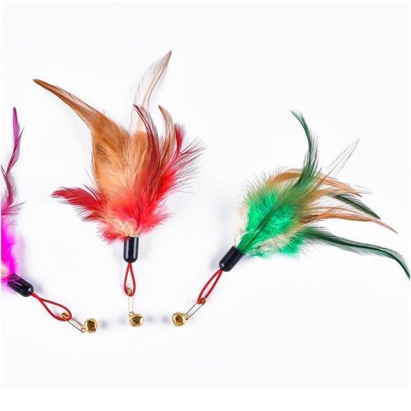 1pc colorful cat teaser replacement creative faux feather cat training toy cat play toy pet supplies rand jllnre
1pc colorful cat teaser replacement creative faux feather cat training toy cat play toy pet supplies rand jllnre