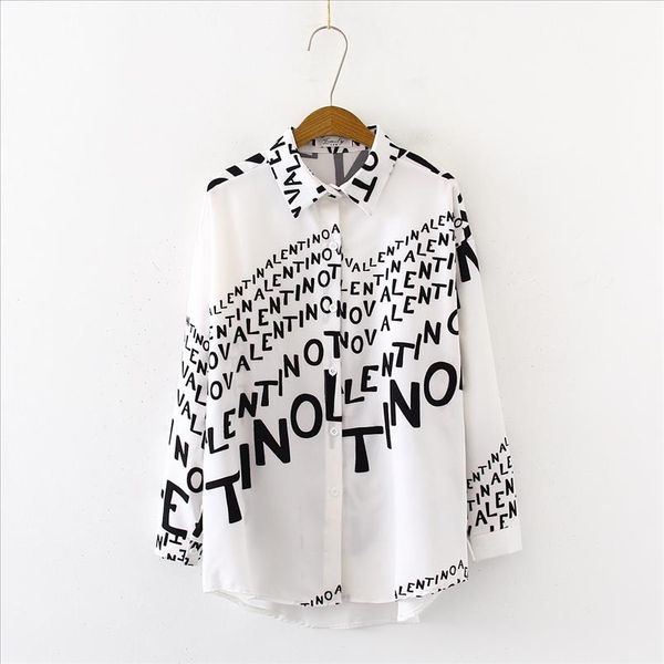 2020 spring summer women men couple blouses fashion letter printing shirts harajuku streetwear long sleeve loose shirt, White
2020 spring summer women men couple blouses fashion letter printing shirts harajuku streetwear long sleeve loose shirt, White