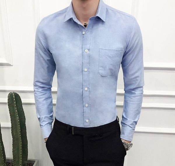 men's dress shirts men wedding shirt long sleeve man business party solid casual work wear slim male -5xl, White;black
men's dress shirts men wedding shirt long sleeve man business party solid casual work wear slim male -5xl, White;black