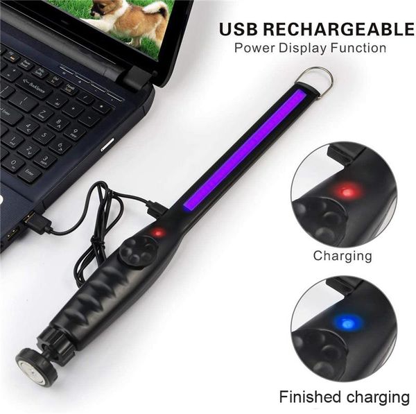 portable led uv disinfection stick lamp handheld uva light germicidal uv sterilizer mask home travel sterilization lamp usb rechargeable
portable led uv disinfection stick lamp handheld uva light germicidal uv sterilizer mask home travel sterilization lamp usb rechargeable
