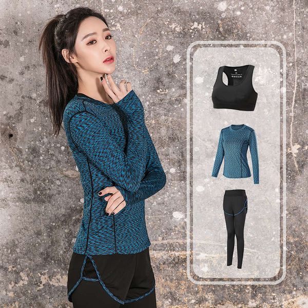 autumn 2020 new yoga dress women running women's fast dry slim fitness suit three piece set, Gray
autumn 2020 new yoga dress women running women's fast dry slim fitness suit three piece set, Gray