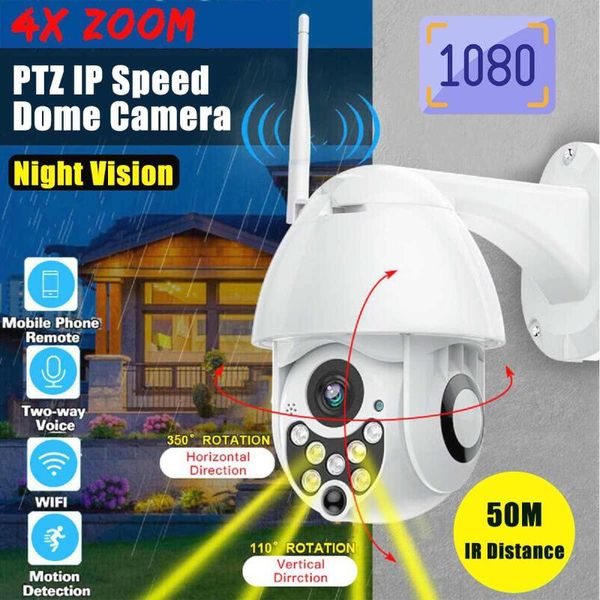 1080p ptz ip camera wifi outdoor speed dome wireless wifi security camera pan tilt 4x digital zoom 2mp network cctv surveillance
1080p ptz ip camera wifi outdoor speed dome wireless wifi security camera pan tilt 4x digital zoom 2mp network cctv surveillance