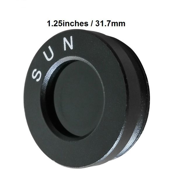 black solar filter astronomical telescope accessories optical glass lens optical filter lens filter caliber 1.25 inches/31.7mm
black solar filter astronomical telescope accessories optical glass lens optical filter lens filter caliber 1.25 inches/31.7mm