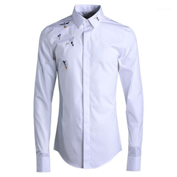 men's casual shirts arrival cotton long sleeve classic hand-painted original kingfisher figure men fashion size -4xl1, White;black
men's casual shirts arrival cotton long sleeve classic hand-painted original kingfisher figure men fashion size -4xl1, White;black
