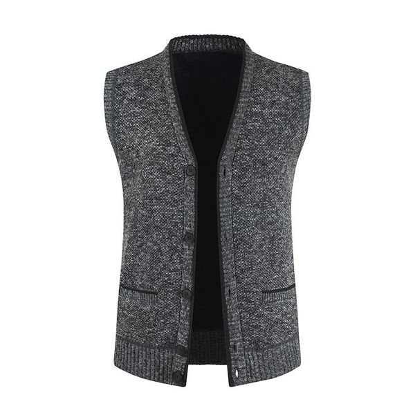 men's vests autumn winter gengar sweater botton vest sleeveless warm thick solid no yq clothing knitted casual male coats pull homme, Black;white
men's vests autumn winter gengar sweater botton vest sleeveless warm thick solid no yq clothing knitted casual male coats pull homme, Black;white