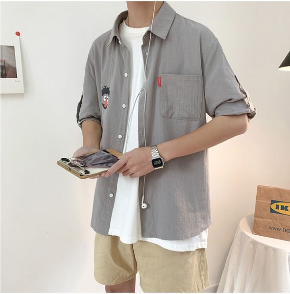 2021 the new men's cotton summer cartoon pattern, short sleeve, size, shirt 5xl dokq, White;black
2021 the new men's cotton summer cartoon pattern, short sleeve, size, shirt 5xl dokq, White;black