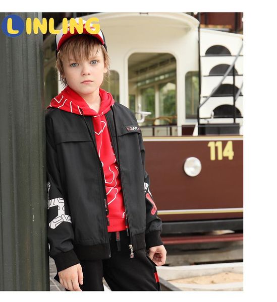 linling streetwear children jackets autumn spring kids printed letters outerwear coats cartoon jackets for boys windbreaker p305, Blue;gray
linling streetwear children jackets autumn spring kids printed letters outerwear coats cartoon jackets for boys windbreaker p305, Blue;gray