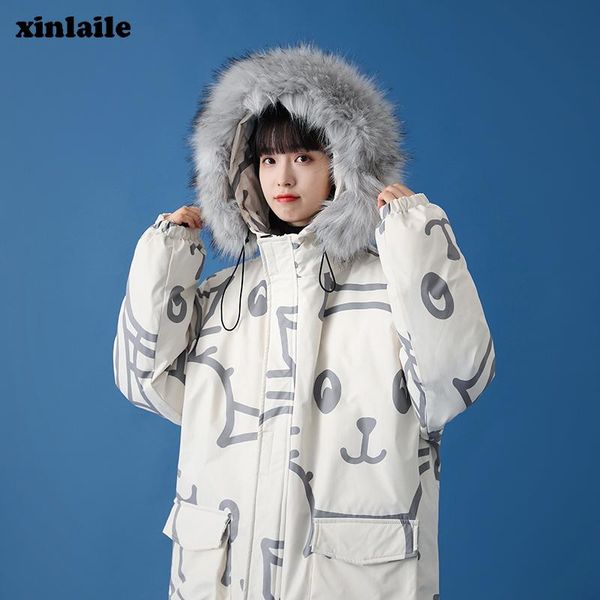 men's down & parkas winter couple clothes padded jacket men and women thick warm fashion trend hooded fur collar, Black
men's down & parkas winter couple clothes padded jacket men and women thick warm fashion trend hooded fur collar, Black