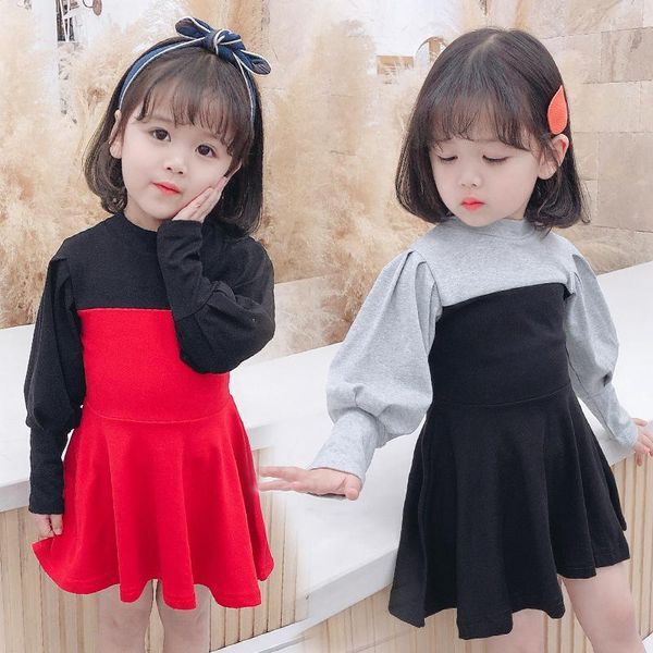 girl's dresses spring autumn toddler girl dress back to school clothes cotton lantern full sleeve kids for girls children clothing, Red;yellow
girl's dresses spring autumn toddler girl dress back to school clothes cotton lantern full sleeve kids for girls children clothing, Red;yellow