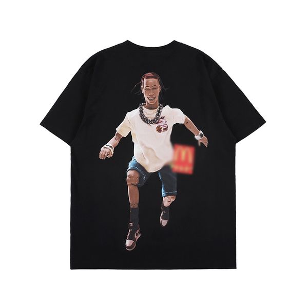 2021 new summer style figure print pop shirt hip sleeve short male cotton t-shirts 88u7, White;black
2021 new summer style figure print pop shirt hip sleeve short male cotton t-shirts 88u7, White;black