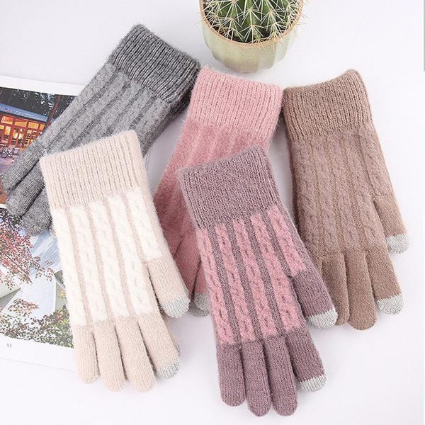women' winter cute plush warm riding gloves touch screen girl wool gloves office driving outdoor sports leisure, Blue;gray
women' winter cute plush warm riding gloves touch screen girl wool gloves office driving outdoor sports leisure, Blue;gray