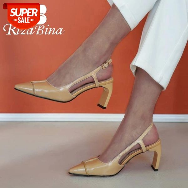 rizabina genuine leather women shoes pointed toe sandals high heels lady shoes fashion buckle office party size 34-42 #zn9v, Black
rizabina genuine leather women shoes pointed toe sandals high heels lady shoes fashion buckle office party size 34-42 #zn9v, Black