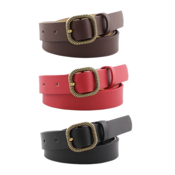 belts women's decorative ancient gold buckle jeans belt wild fashion retro small square 3, Black;brown
belts women's decorative ancient gold buckle jeans belt wild fashion retro small square 3, Black;brown