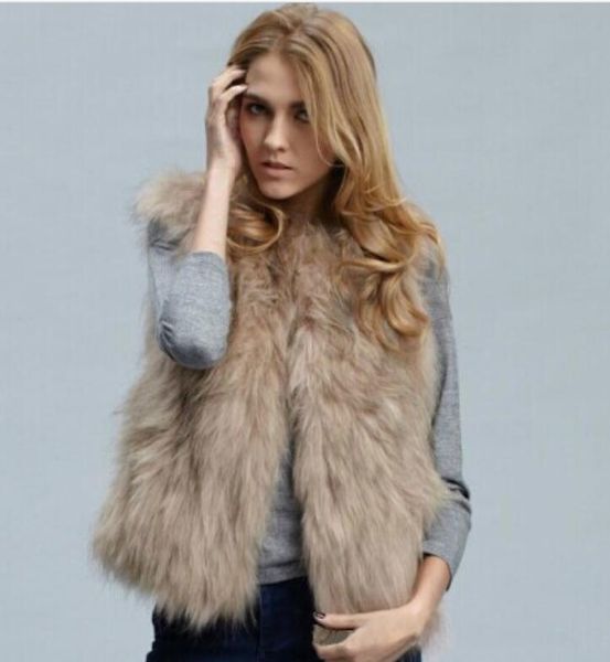 european and american fashion ladies faux fur imitated fox fur imitated fur ladies autumn and winter short vest jacket, Black;white
european and american fashion ladies faux fur imitated fox fur imitated fur ladies autumn and winter short vest jacket, Black;white