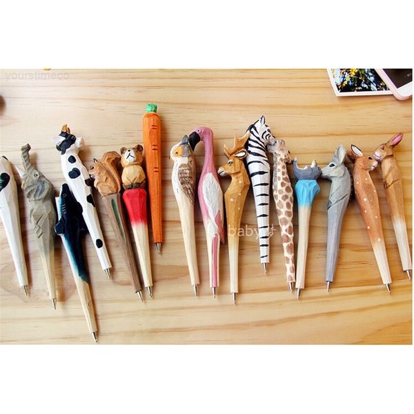 wood handmade ballpoint carving pen lovely artificial animal ball creative arts blue pens gift new many color dhl free, Blue;orange
wood handmade ballpoint carving pen lovely artificial animal ball creative arts blue pens gift new many color dhl free, Blue;orange