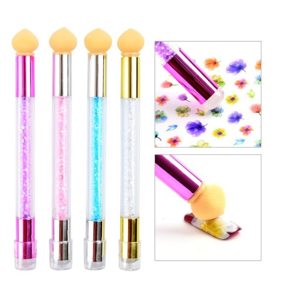 nail brushes 1pc art powder brush replaceable sponge ombre design gradient pen uv gel polish bloom rhinestone handle stamping tool, Yellow
nail brushes 1pc art powder brush replaceable sponge ombre design gradient pen uv gel polish bloom rhinestone handle stamping tool, Yellow