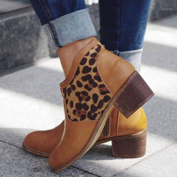 womens shoes woman leopard boot color ladies high heel round head short boots autumn winter waterproof ankle booties#1, Black
womens shoes woman leopard boot color ladies high heel round head short boots autumn winter waterproof ankle booties#1, Black