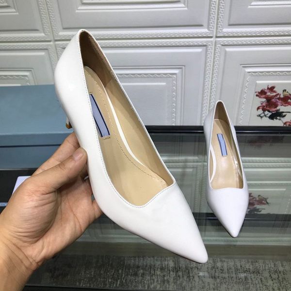 2020 high heels shoes dress shoes flatform genuine leather wedding party dress shoes with box, Black